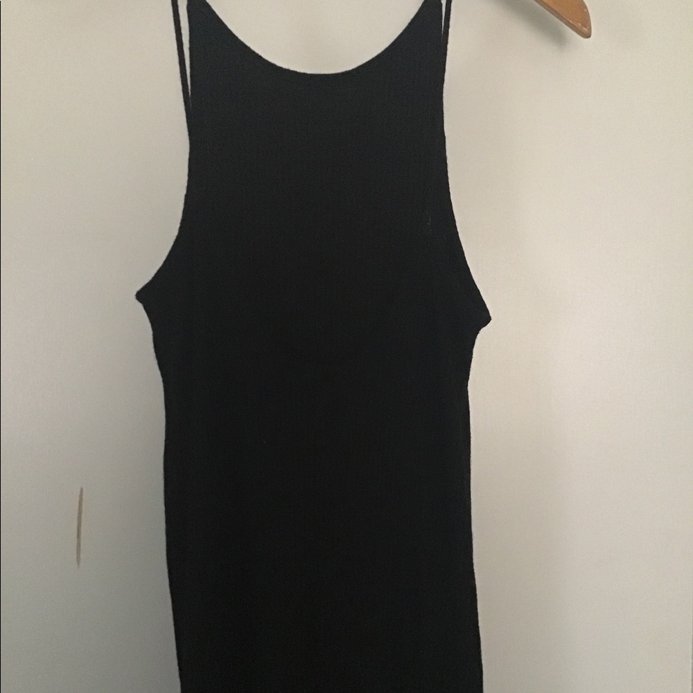 TOPSHOP DRESS BLACK - Picture 2 of 4